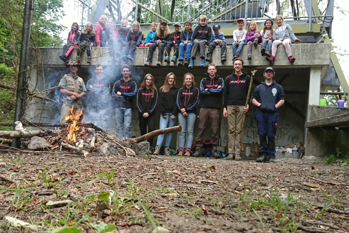 Cevi im Wald ist derzeit nicht möglich. Leo Fluck (unten