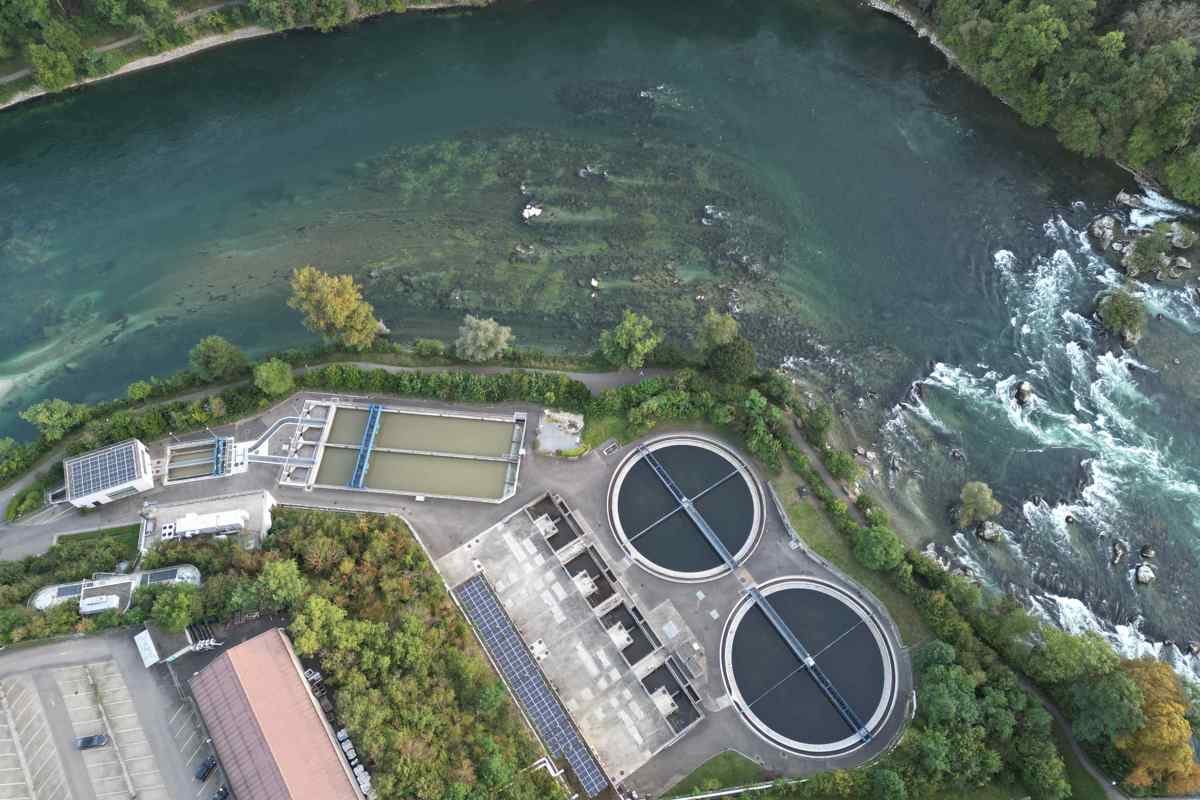Die ARA Röti in Neuhausen am Rheinfall.