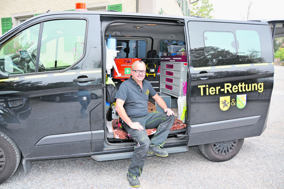 Ricky Meyer ist Tierretter aus Leidenschaft.
