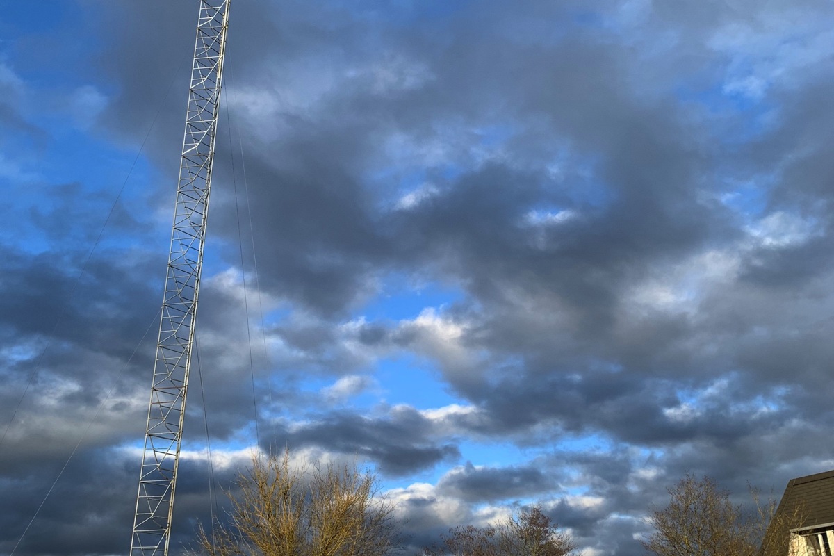 Die Antenne beim AZA wird höher als vor einem Jahr ausgesteckt.