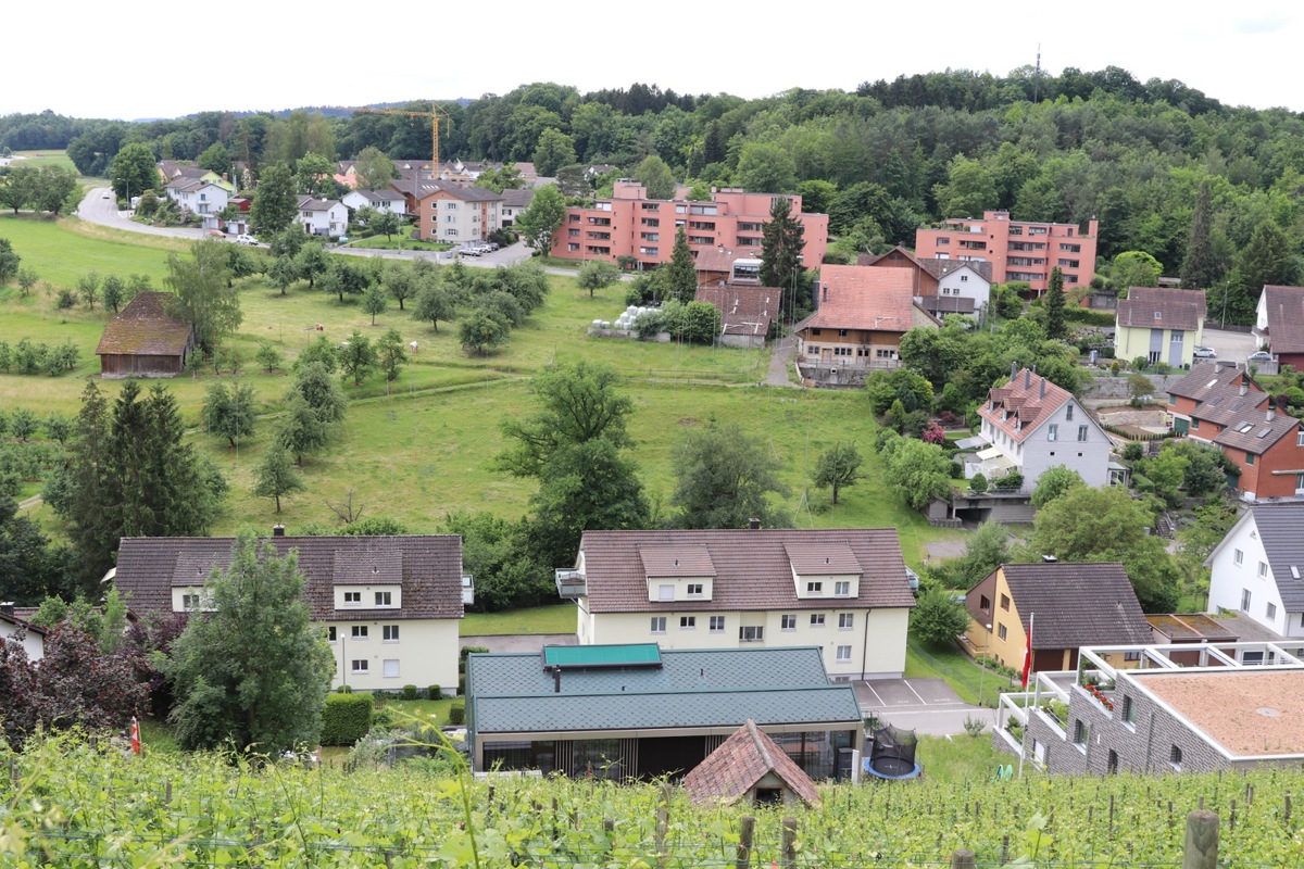 Wer vom Mühleberg über Hinterwuhr- und Landstrasse zum Isenberg schaut