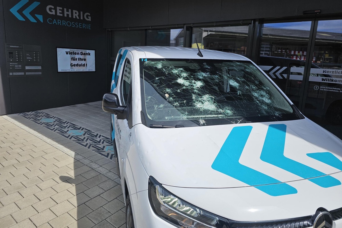 Der Hagelsturm vom 28. August sorgte vielerorts für erhebliche Schäden sowie für volle Auftragsbücher bei Autogaragen und Karrosseriebetrieben. 