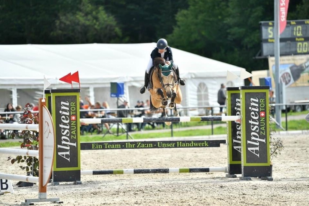 Vivien von Ballmoos und Pixie B gelang im Waadtland ein starker Auftritt. Das Bild stammt aber vom Concours in Gossau