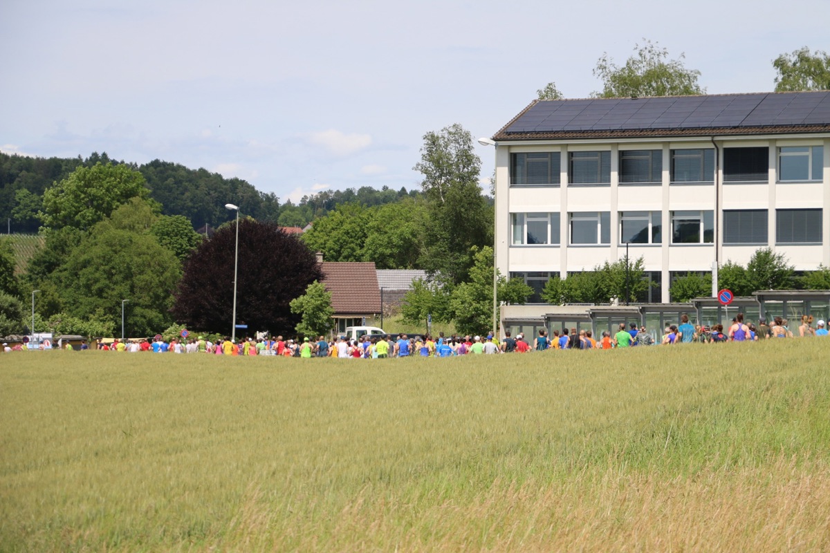 So sah es dieses Jahr am Wylandlauf nicht aus