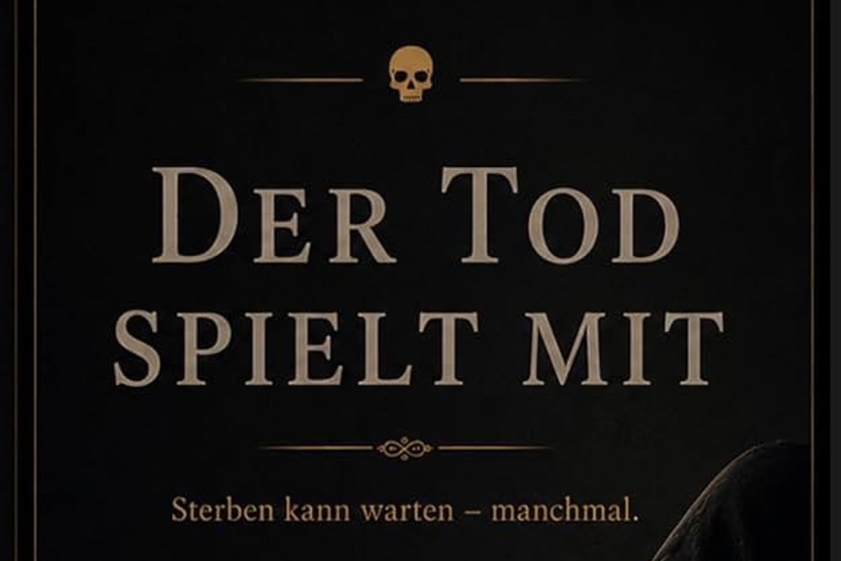 «Der Tod spielt mit» ist als Paperback und E-Book auf Amazon erhältlich.