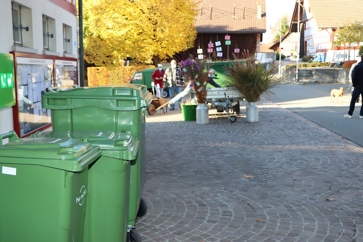 Die Petitions- und Initiativenübergabe im Oktober 2021 war eine bunte