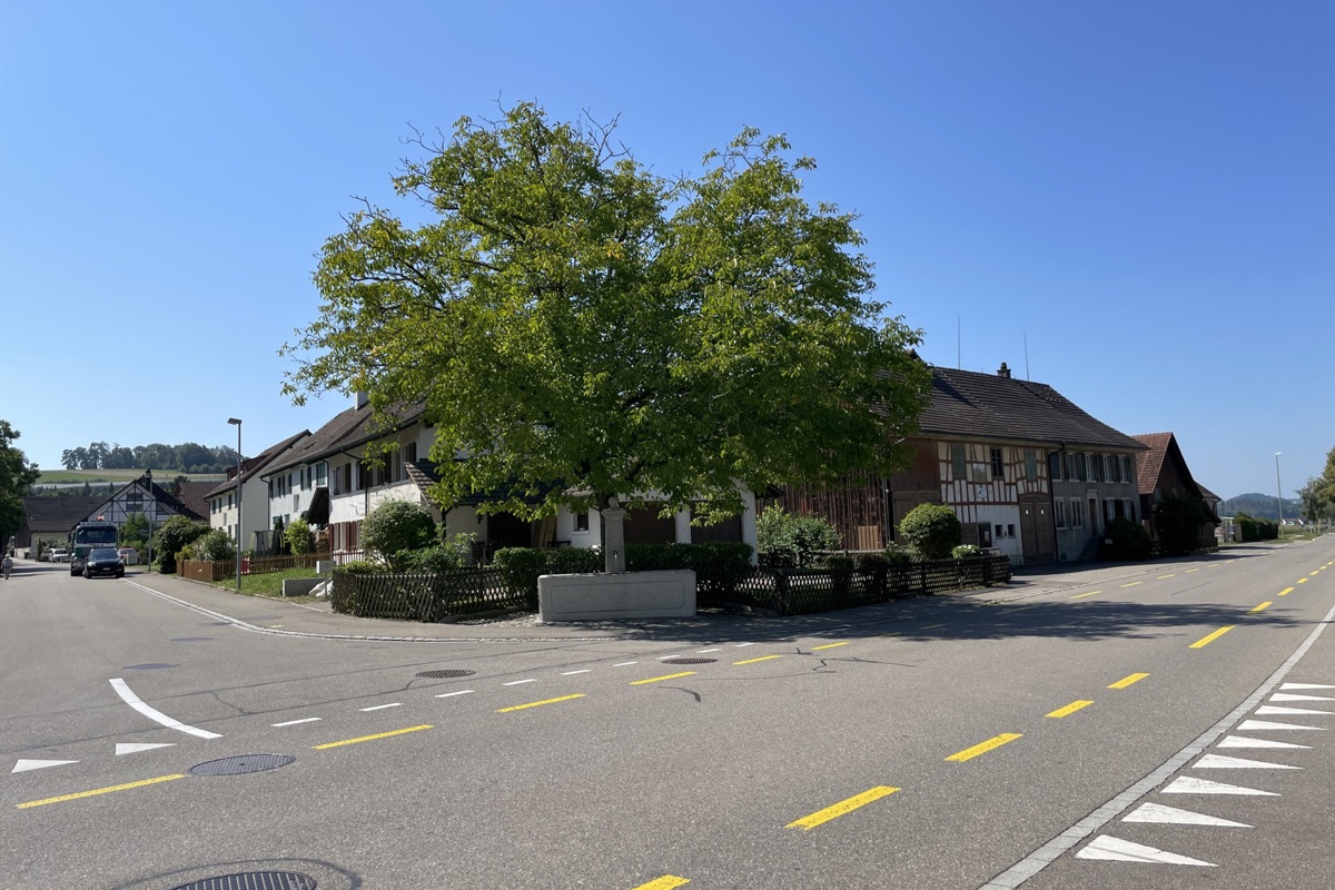 Links die Buchemerstrasse
