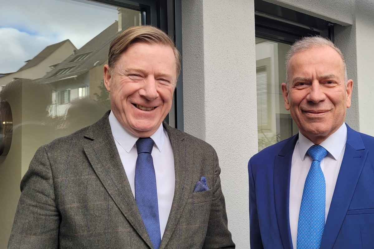 Die Spitze der EKS: Claudio Steffenoni (links) führt die Bank interimistisch als CEO – löst er 2027 Hannes Germann als Präsident des Verwaltungsrats ab?