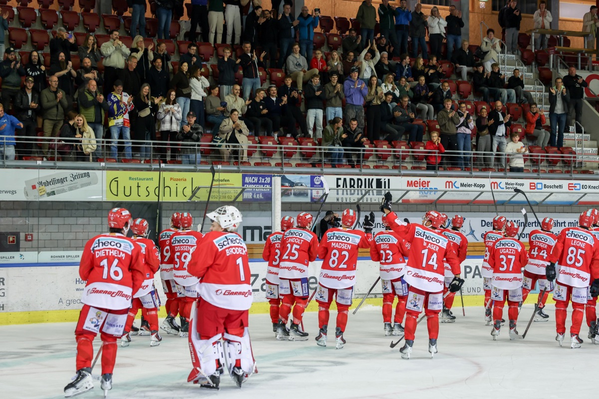Morgen Samstag bietet sich den Anhängern des EHC Winterthur die letzte Chance, ihre Lieblinge auf Swiss-League-Stufe anzufeuern.