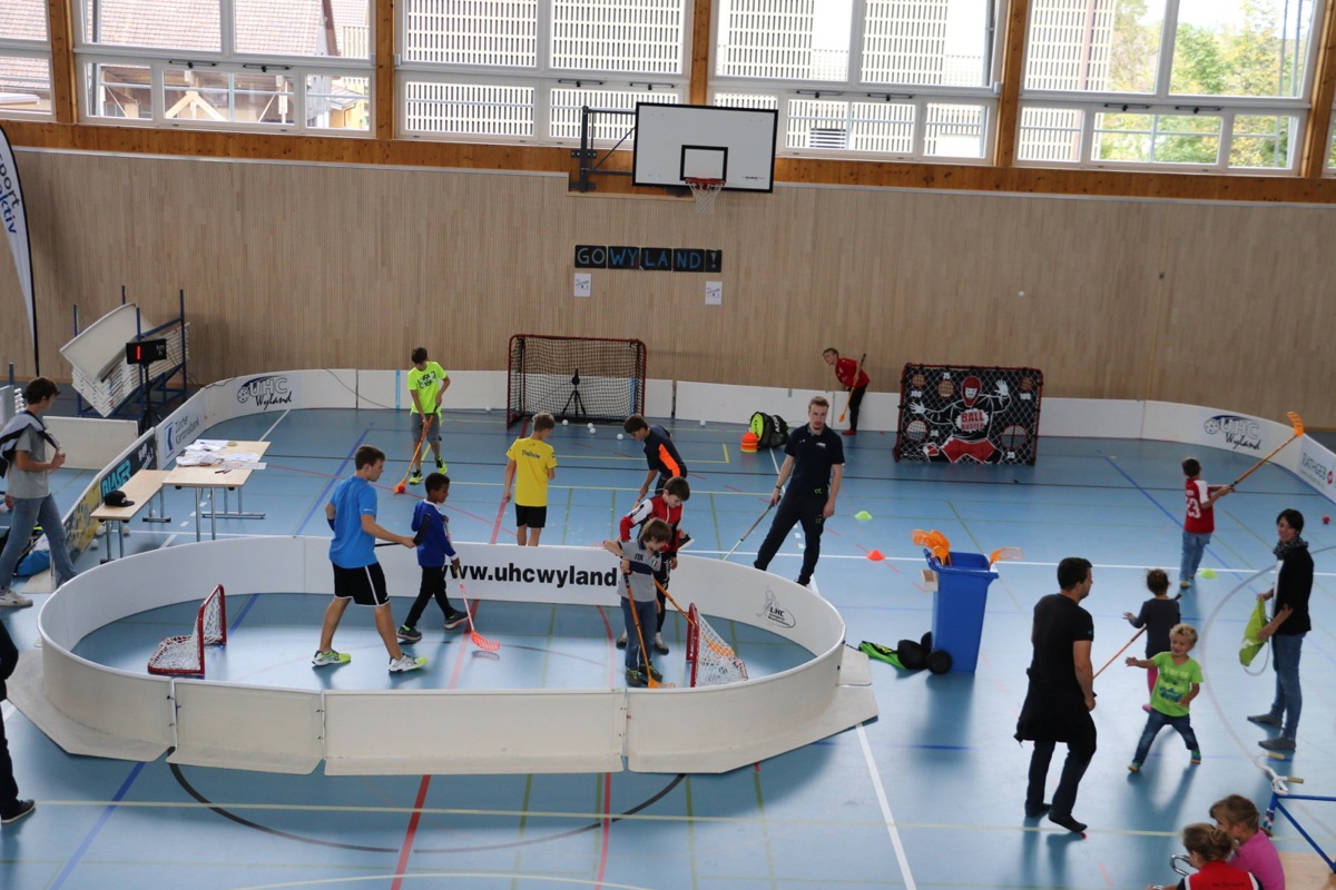 Schon 2019 in Stammheim dachten sich die lokalen Sportvereine interessante Posten aus.